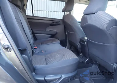 2021 Toyota Highlander Le z USA, uszkodzony, nr VIN 5TDBZRBH8MS528233